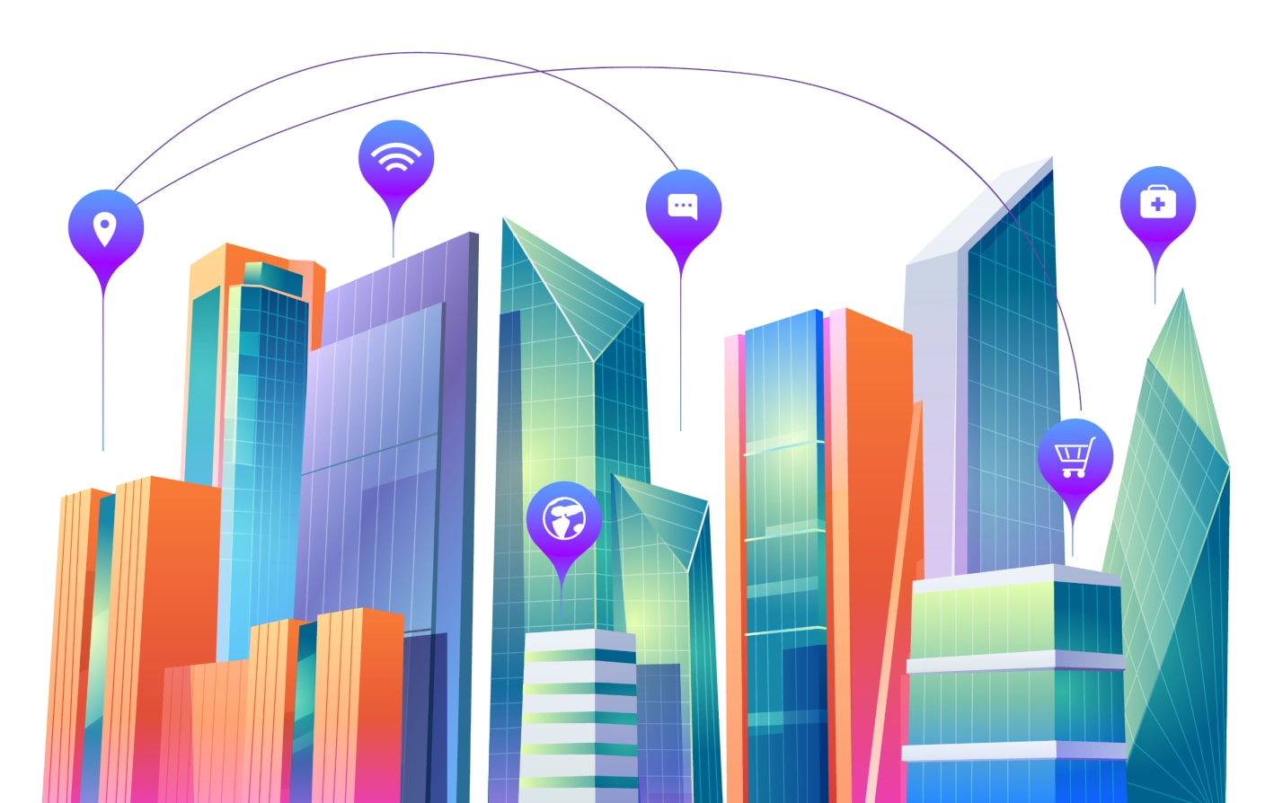 WaftCommerce storefront illustration